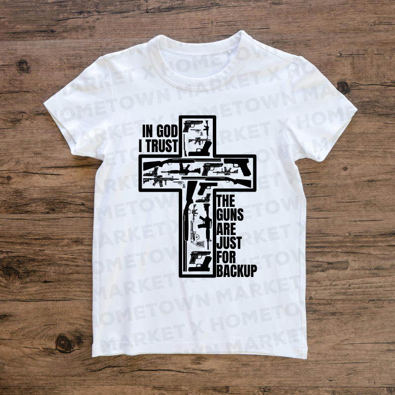 Trust God (2A) T-shirt Size 4XL