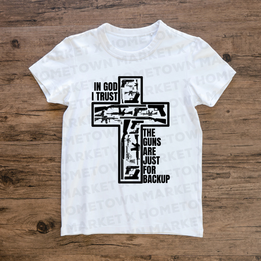 Trust God (2A) T-shirt Size 3XL