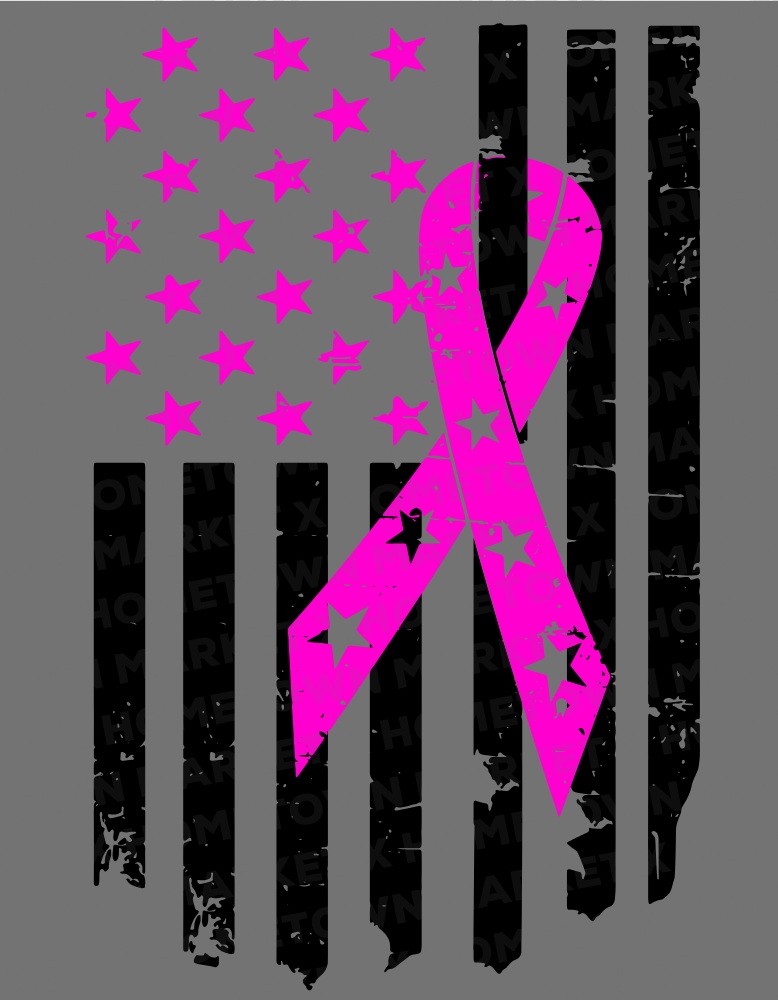 BCA Flag + Ribbon T-Shirt - 4XL