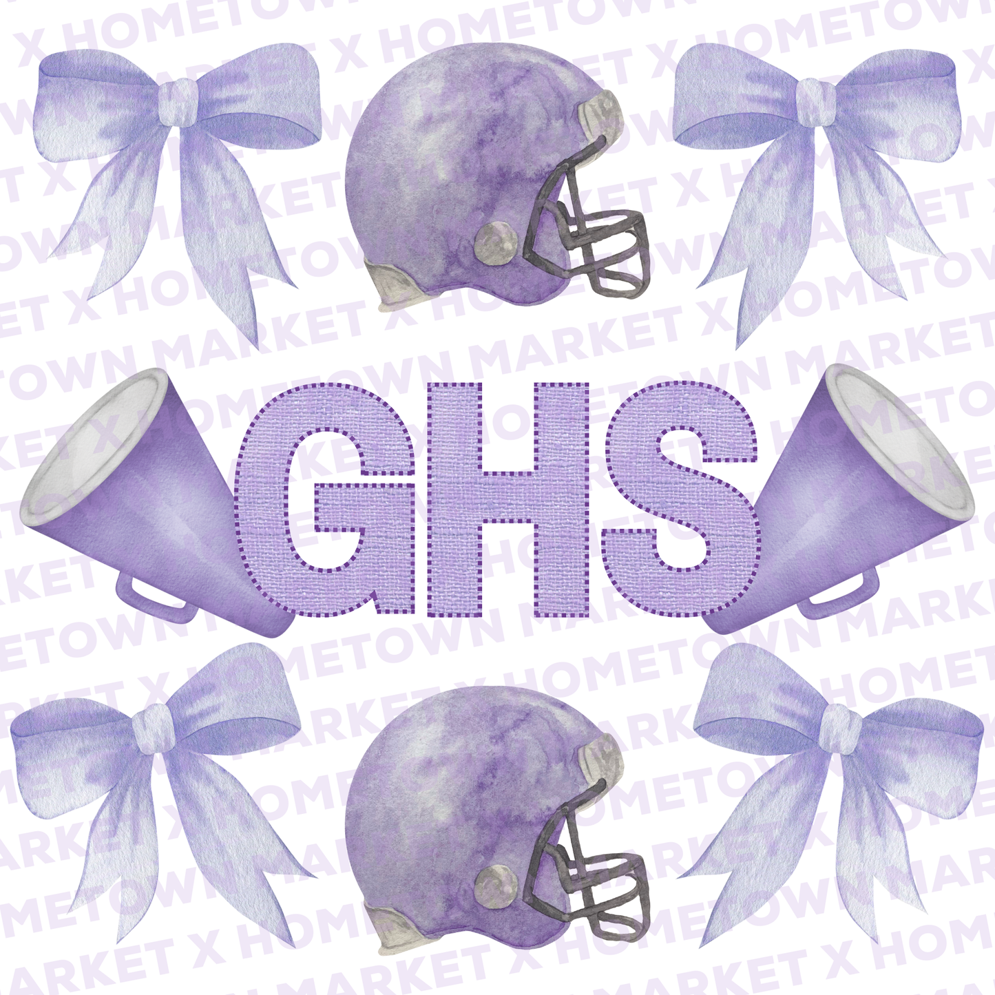 "GHS CHEER FOOTBALL" T-Shirt - YOUTH XS