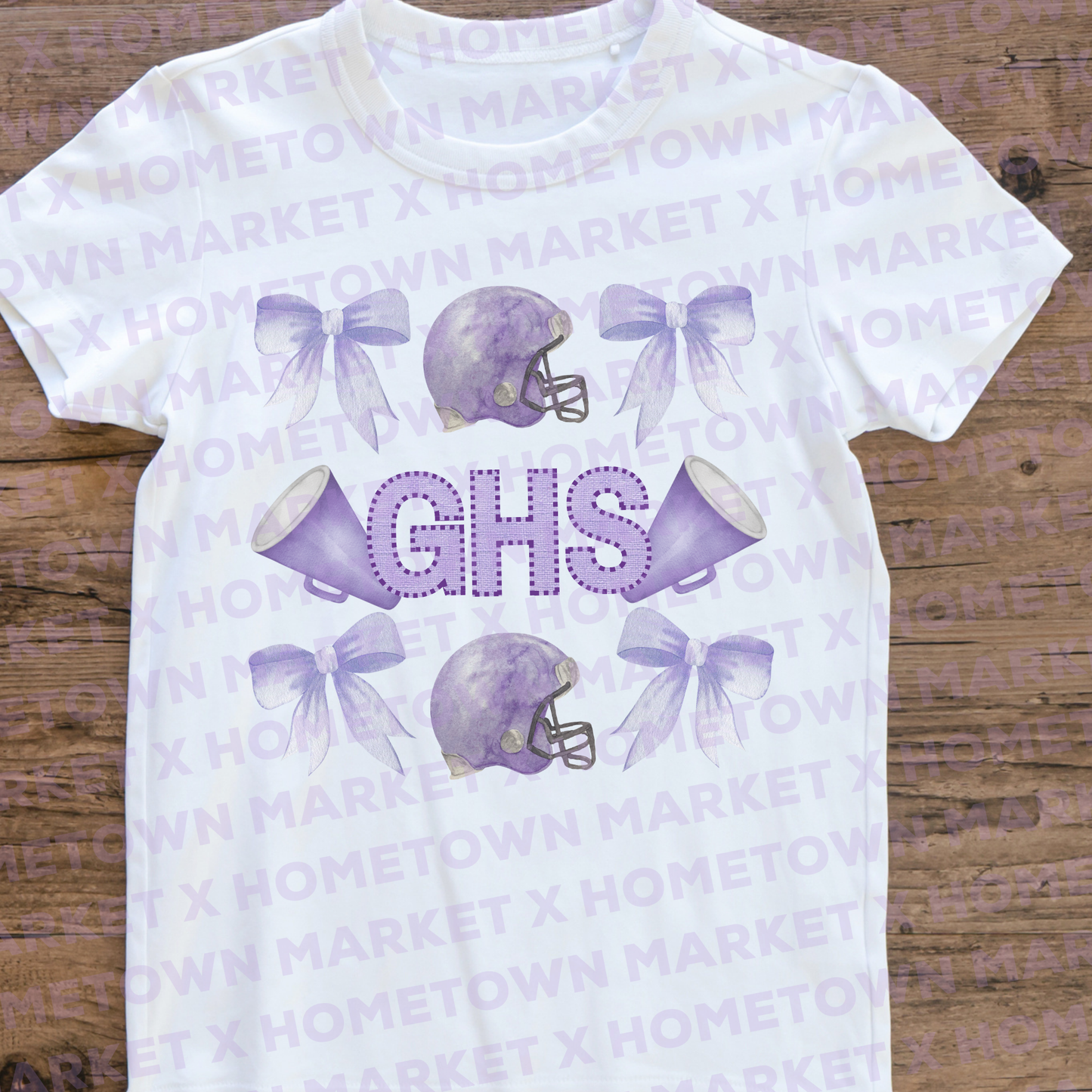 "GHS Cheer Football" TShirt - Size Large