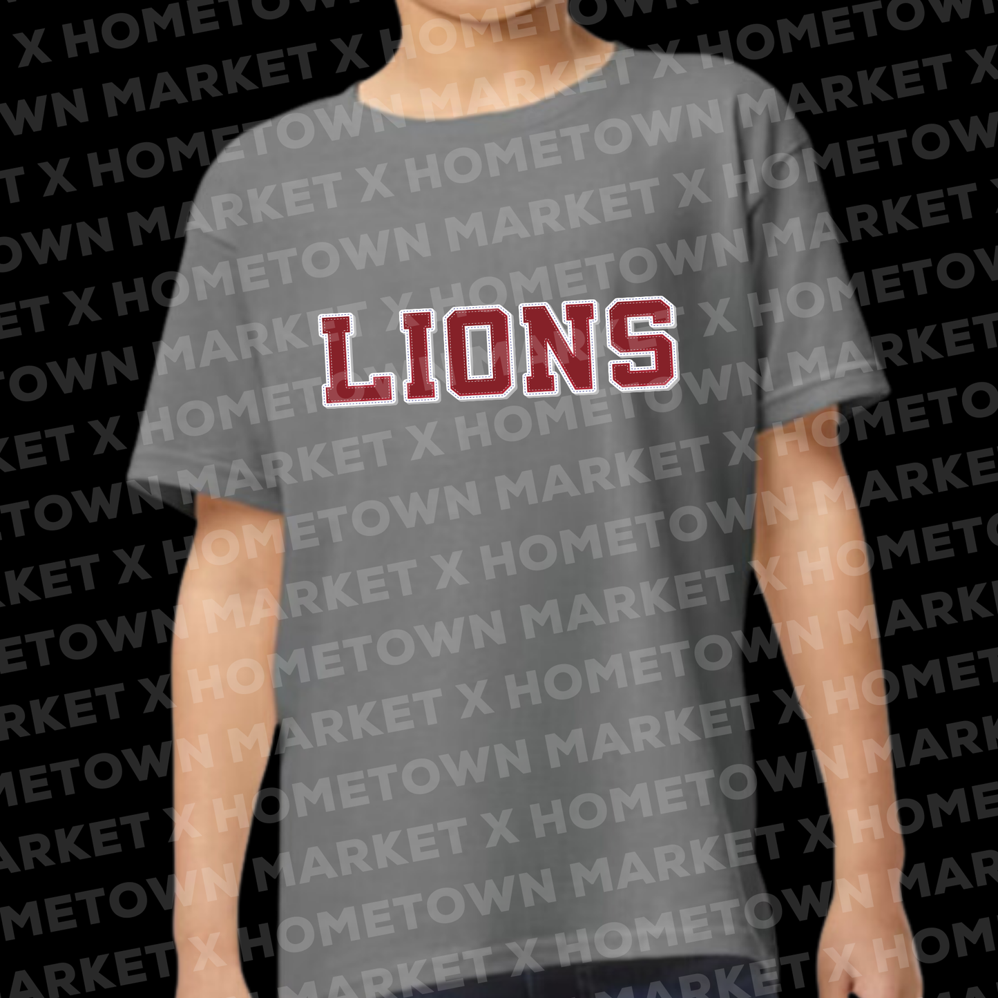 "LIONS C" T-Shirt - YOUTH Small