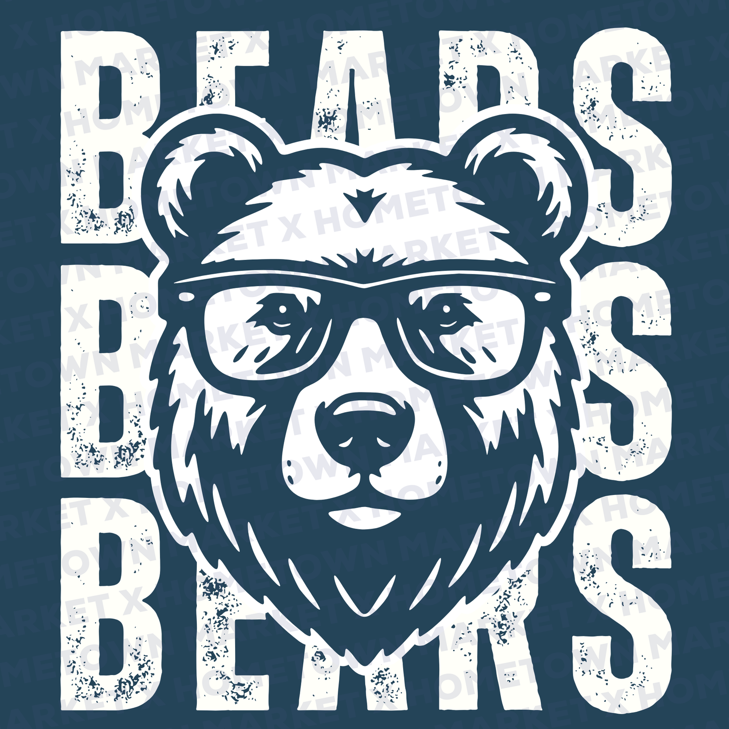 "Bears A" T-Shirt - YOUTH Medium