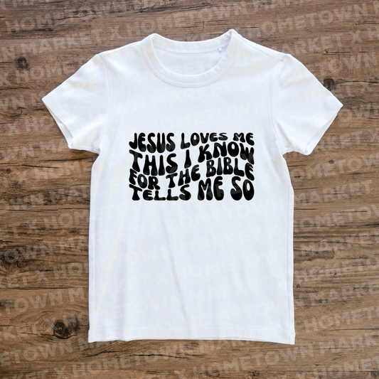 Jesus Loves Me TShirt - Size XL