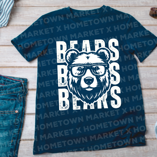 "Bears A" TShirt - Size 5XL