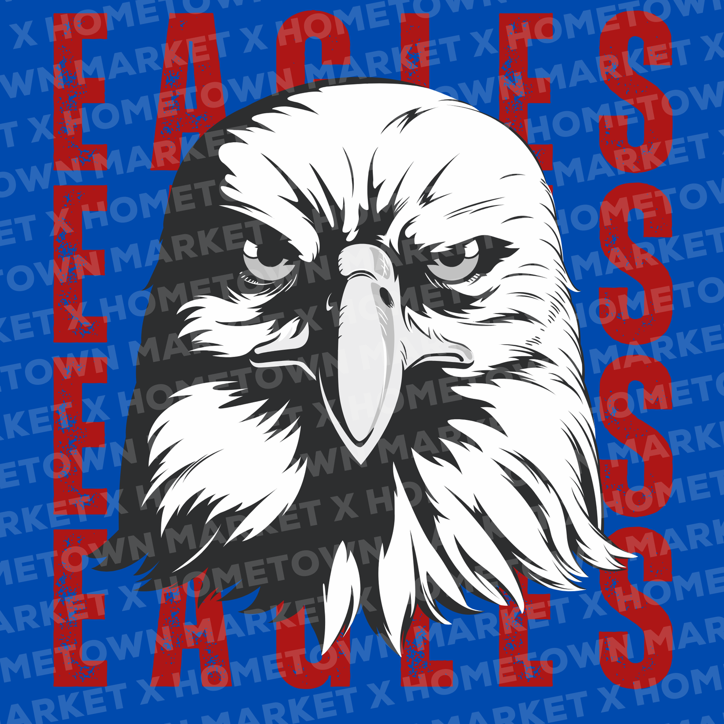 "CCA Eagles Mascot" TShirt - Size 2XL