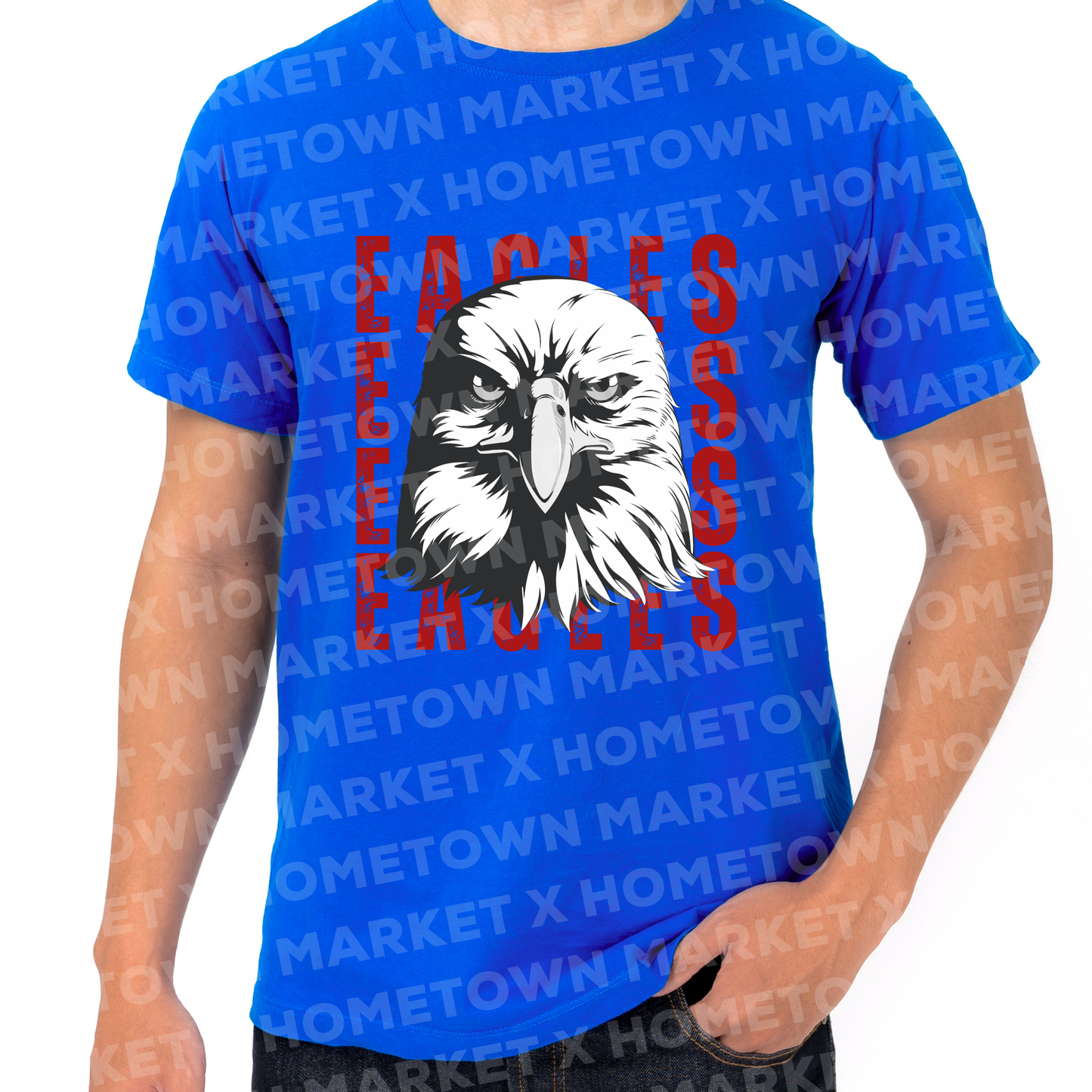 "CCA Eagles Mascot" TShirt - Size 5XL