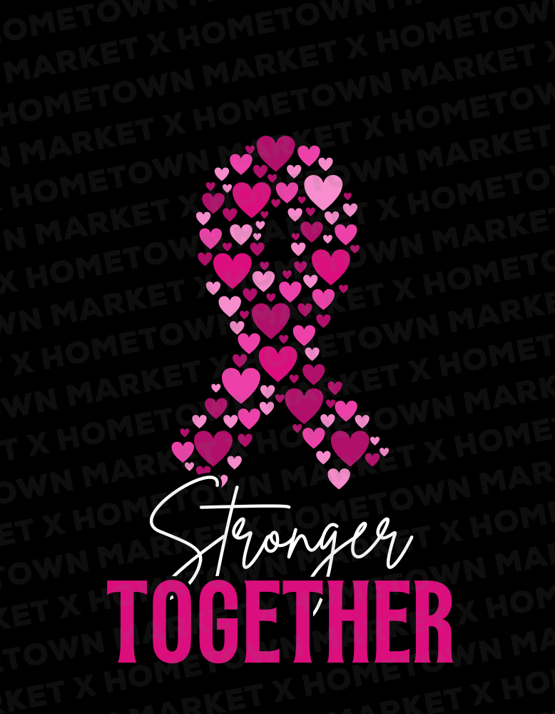 BCA Stronger Together Ribbon T-Shirt - 5XL