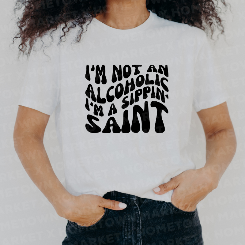 Sippin' Saint TShirt - Size 4XL