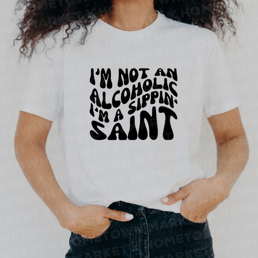 Sippin' Saint TShirt - Size XL