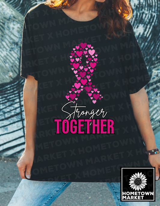 BCA Stronger Together Ribbon T-Shirt - YOUTH Medium