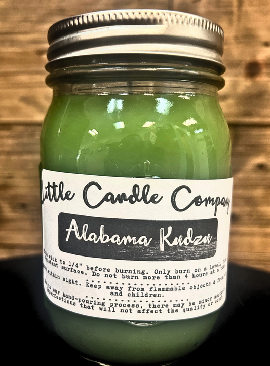 Mason Jar Candle: Alabama Kudzu