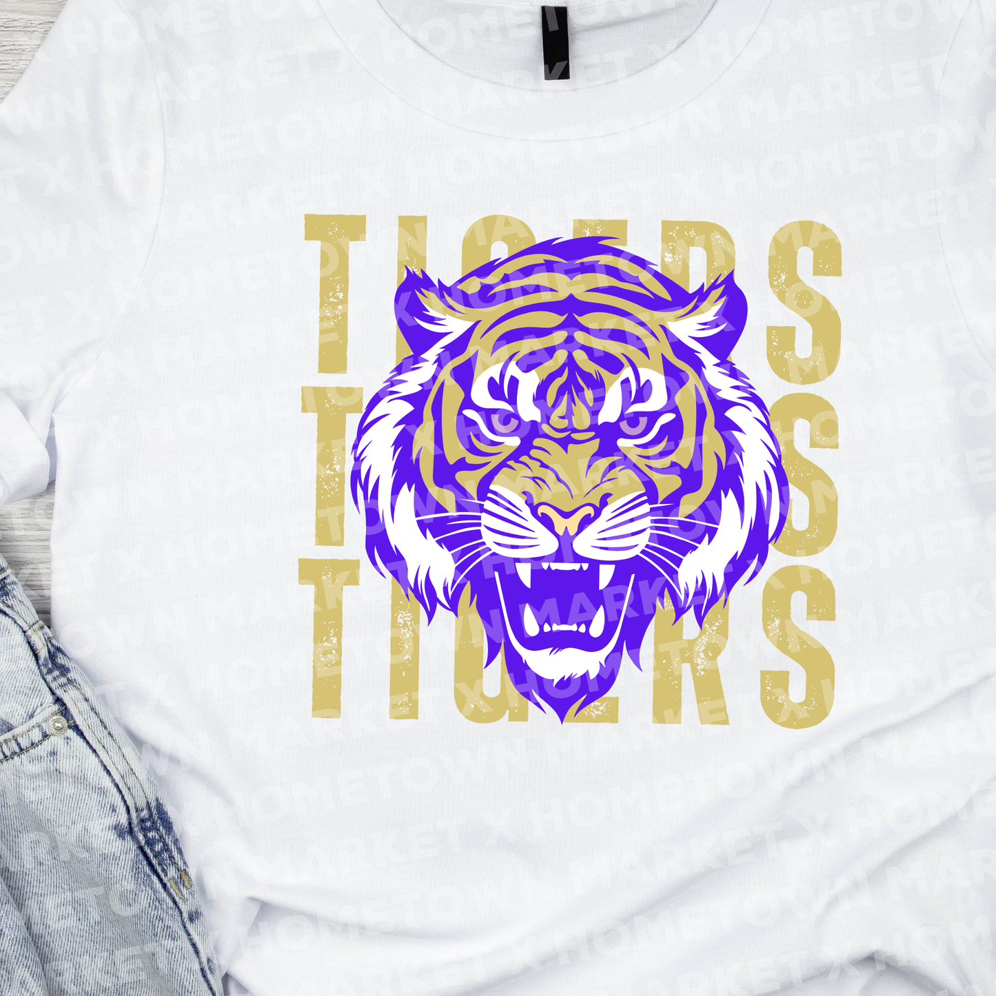 Valley Head Tigers Mascot T-Shirt - YOUTH XS