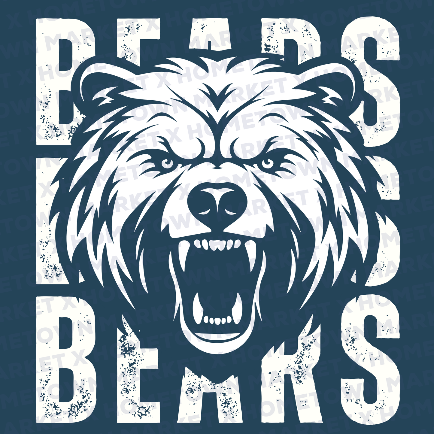 "Bears B" TShirt - Size 4XL