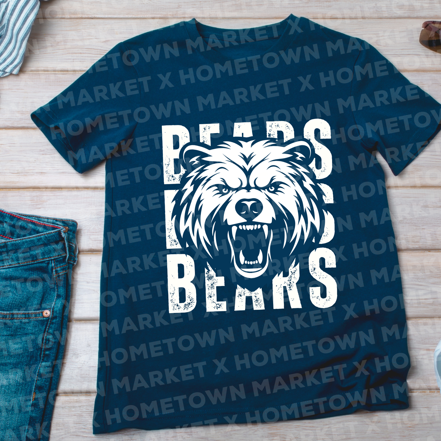 "Bears B" T-Shirt - YOUTH Small