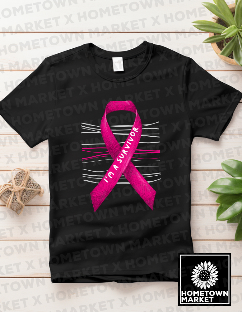 BCA I'm A Survivor Ribbon T-Shirt - 4XL