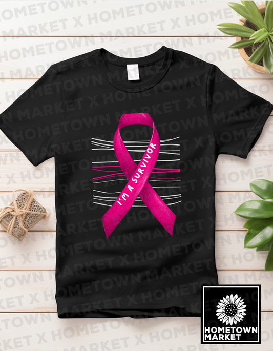 BCA I'm A Survivor Ribbon T-Shirt - XL