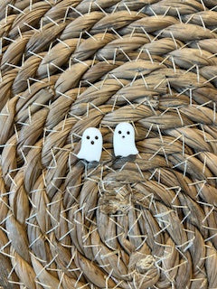 Halloween Studs: Tiny Ghosts